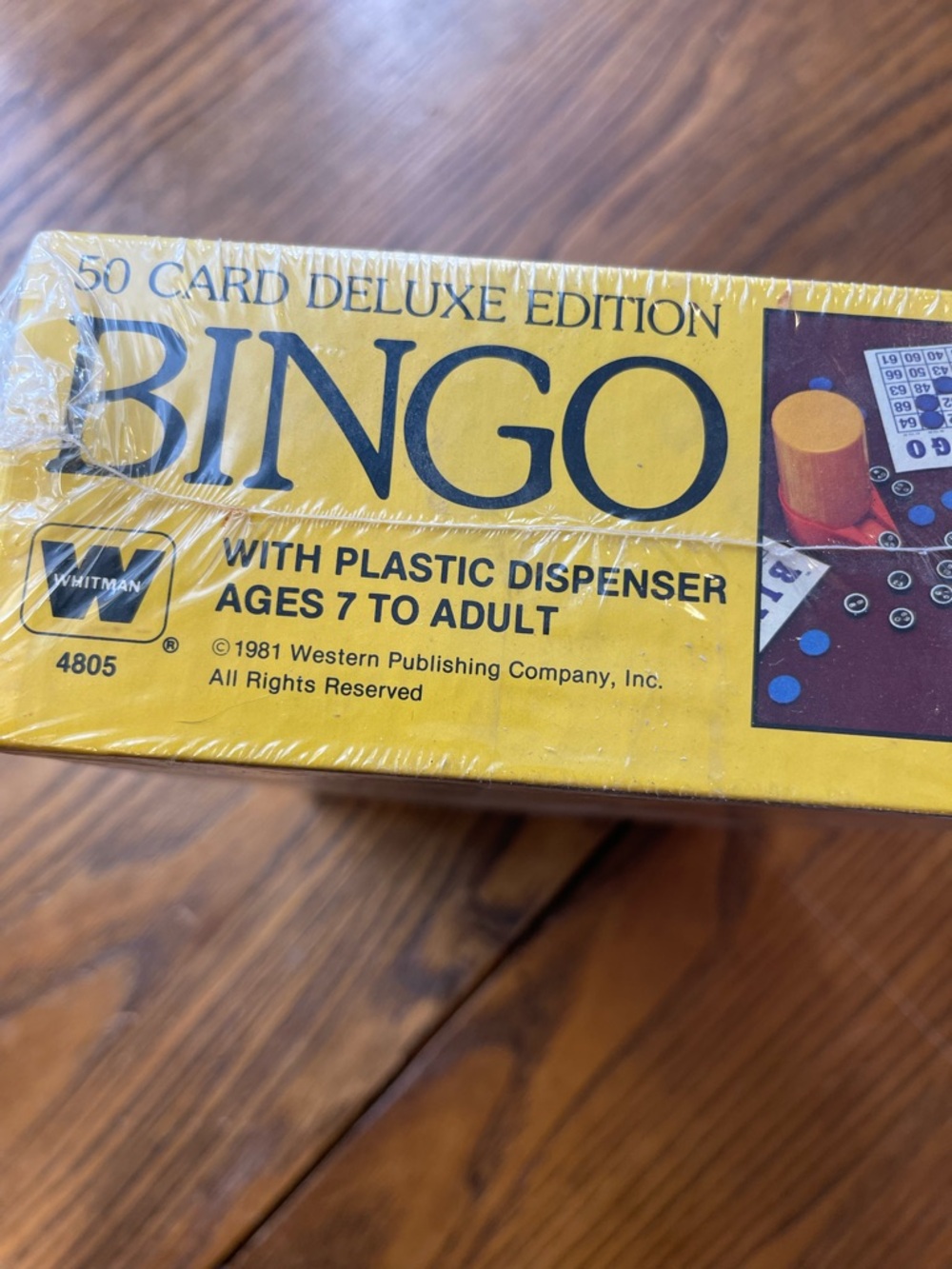 1981 Bingo Deluxe 50-Card Game Set - NWT - Picture 7 of 7